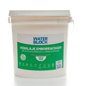 Impermeabilização 3,2l Veda Laje Emborrachado Isolante Water Block