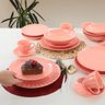 Aparelho Jantar Decorato Haus Concept 20 Pçs Cerâmica Rosa - 8