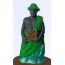 Ver imagem 5 de Escultura Orixá Ossaim em Resina 10 cm