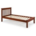 Ver imagem 3 de Cama Solteiro Inglesa em Madeira Maciça Mv Outlet Mogno