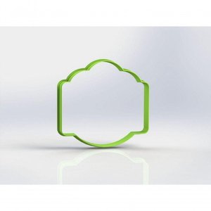 Cortador Moldura Borda Mod 09 Tamanho 9cm