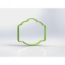 Ver imagem 1 de Cortador Moldura Borda Mod 09 Tamanho 9cm