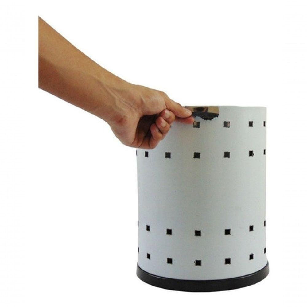 Lixeira Telada Aço Inox 13 Litros para Casa ou Escritório - 5