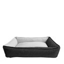 Ver imagem 1 de Cama Pet Pug Cinza e Preto 68 cm