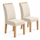 Ver imagem 3 de Conjunto 2 Cadeiras para Sala de Jantar Luisa