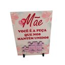 Ver imagem 4 de Porta Retrato Dia Das Mães Decorativo em Azulejo 20 X 15 Cm Coleção Tea & Amor Azumae012