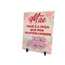 Ver imagem 5 de Porta Retrato Dia Das Mães Decorativo em Azulejo 20 X 15 Cm Coleção Tea & Amor Azumae012