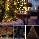 Ver imagem 6 de Pisca Pisca Solar Natal 200 Leds Natalino Decoraçao Festas Jardim Quintal Varanda Arvore Restaurante