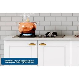 Kit Cozinha Modulada 7 Peças Americana 2 Aéreos + 2 Balcões + 1 Nicho + 2 Complementos Cz146 - 4