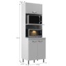 Torre Quente para Forno e Micro-ondas Ipanema - Branco Branco - 3