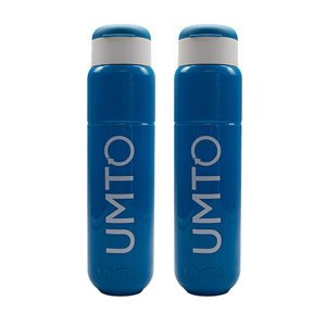 Kit 2 Garrafas Umto Super Resistente Biodegradável 500 Ml Azul Claro