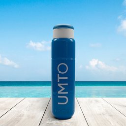 Kit 2 Garrafas Umto Super Resistente Biodegradável 500 Ml Azul Claro - 2