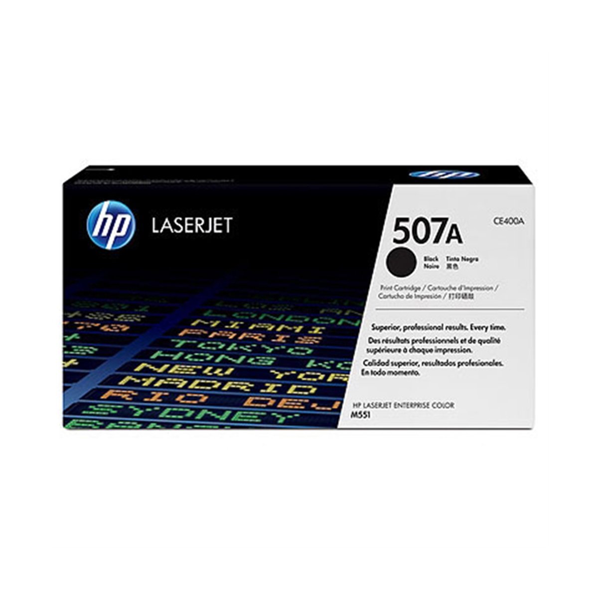 Toner HP CE400A Preto 507A Original | MadeiraMadeira