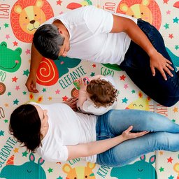 Tapete Infantil Buba Dobrável Impermeável Praia - 8