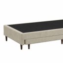 Ver imagem 6 de Base Cama Box Solteiro com Cama Auxiliar 0,88 Laura Vilajo: Suede Bege