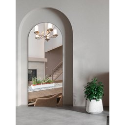 Espelho Vitral Gigante 150x50 Corpo Inteiro Diferente Caramelo - 2
