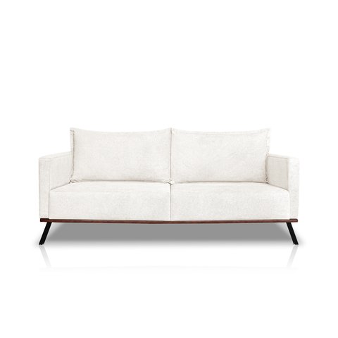 Sofá Atlas 3 Lugares 220cm Linho Boucle