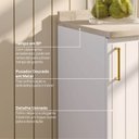 Ver imagem 6 de Balcão 1 Porta 40cm com Tampo Marselha CabeCasa MadeiraOriginals Branco