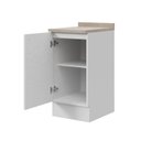 Ver imagem 5 de Balcão 1 Porta 40cm com Tampo Marselha CabeCasa MadeiraOriginals Branco