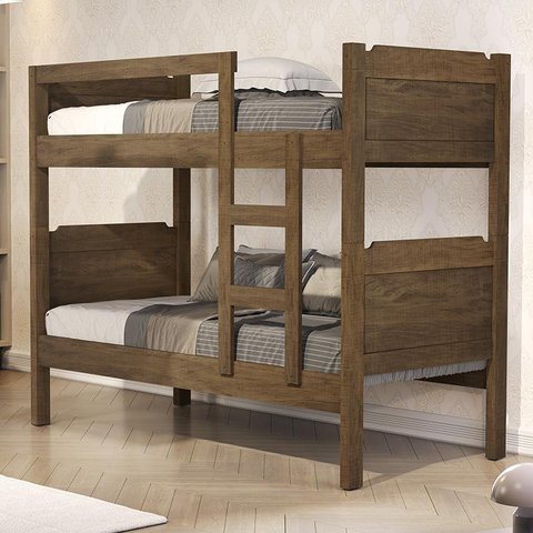 Beliche Quarto Solteiro Star Castanho