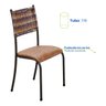 Conjunto Kit 4 Cadeiras Cozinha Jantar Almofadada Sisal - 5