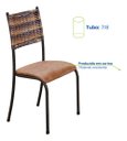 Ver imagem 7 de Conjunto Kit 4 Cadeiras Cozinha Jantar Almofadada Sisal
