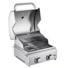 Churrasqueira a Gás de Embutir ou Bancada 2 Queimadores Inox - 5