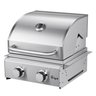 Churrasqueira a Gás de Embutir ou Bancada 2 Queimadores Inox - 1
