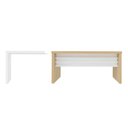 Ver imagem 1 de Conjuntos de Mesas para Escritório Chelmsford Carvalho Branco