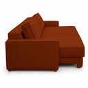 Ver imagem 6 de Sofá Sala de Estar Nilo Retratil Manual 180cm 2 Lugares Linho Terracota m1 - Monari Design