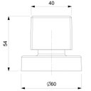 Ver imagem 2 de Acabamento Registro Base Celite 1/2" 3/4" 1" Basic Plus Cromado Celite
