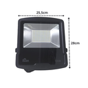 Ver imagem 4 de Refletor Projetor LED 100w Pro G3 Preto 6500k IP65 Kian