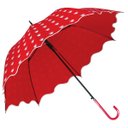 Ver imagem 1 de Guarda Chuva Sombrinha Longa Auto Coração Vermelho