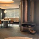 Ver imagem 3 de High-end Lareira Suspensa, Lenha, Ecológica, Giratória 360º, Minimalista, Giros Armadietto