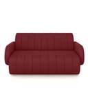 Ver imagem 4 de Sofá Decorativo Living Sala de Estar Bornéu 148cm Pés de Madeira Veludo Bordô G33 - Gran Belo