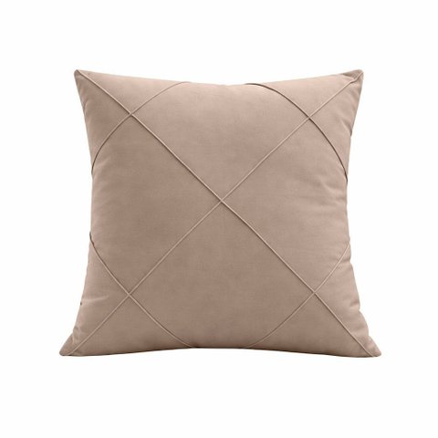 Capa de Almofada Suede Aveludada, 45x45cm - Dupla Face