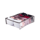 Ver imagem 1 de Colmeia Organizadora Gaveta Roupa Premium para Sutiãs Camisetas 40x30x10cm Cor: Cinza