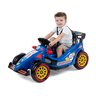 Carrinho de Passeio e Pedal Corrida Formula 1 F25 para Criança Brinquedo Infantil Andador Cor Azul - 1