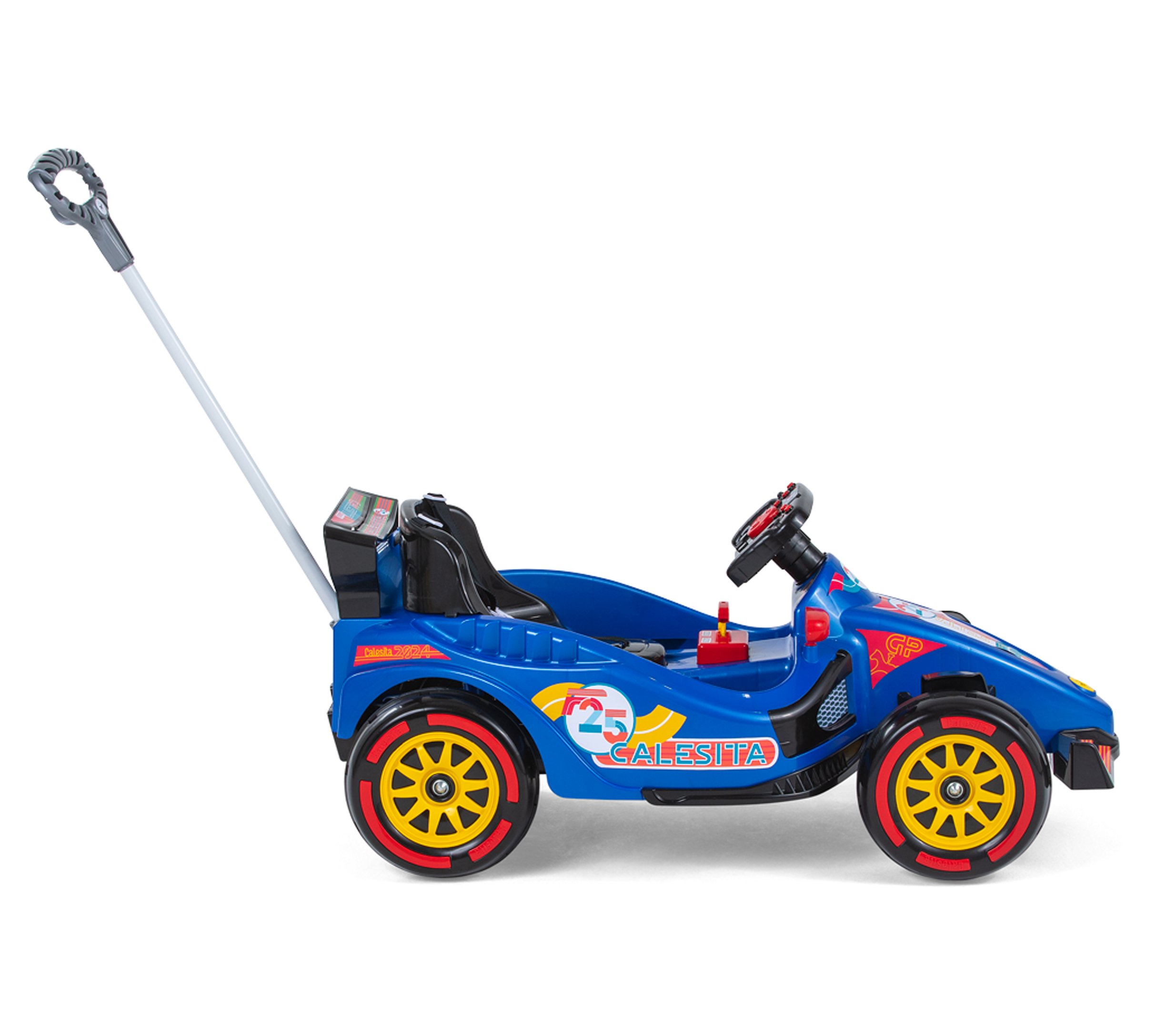 Carrinho de Passeio e Pedal Corrida Formula 1 F25 para Criança Brinquedo Infantil Andador Cor Azul - 7