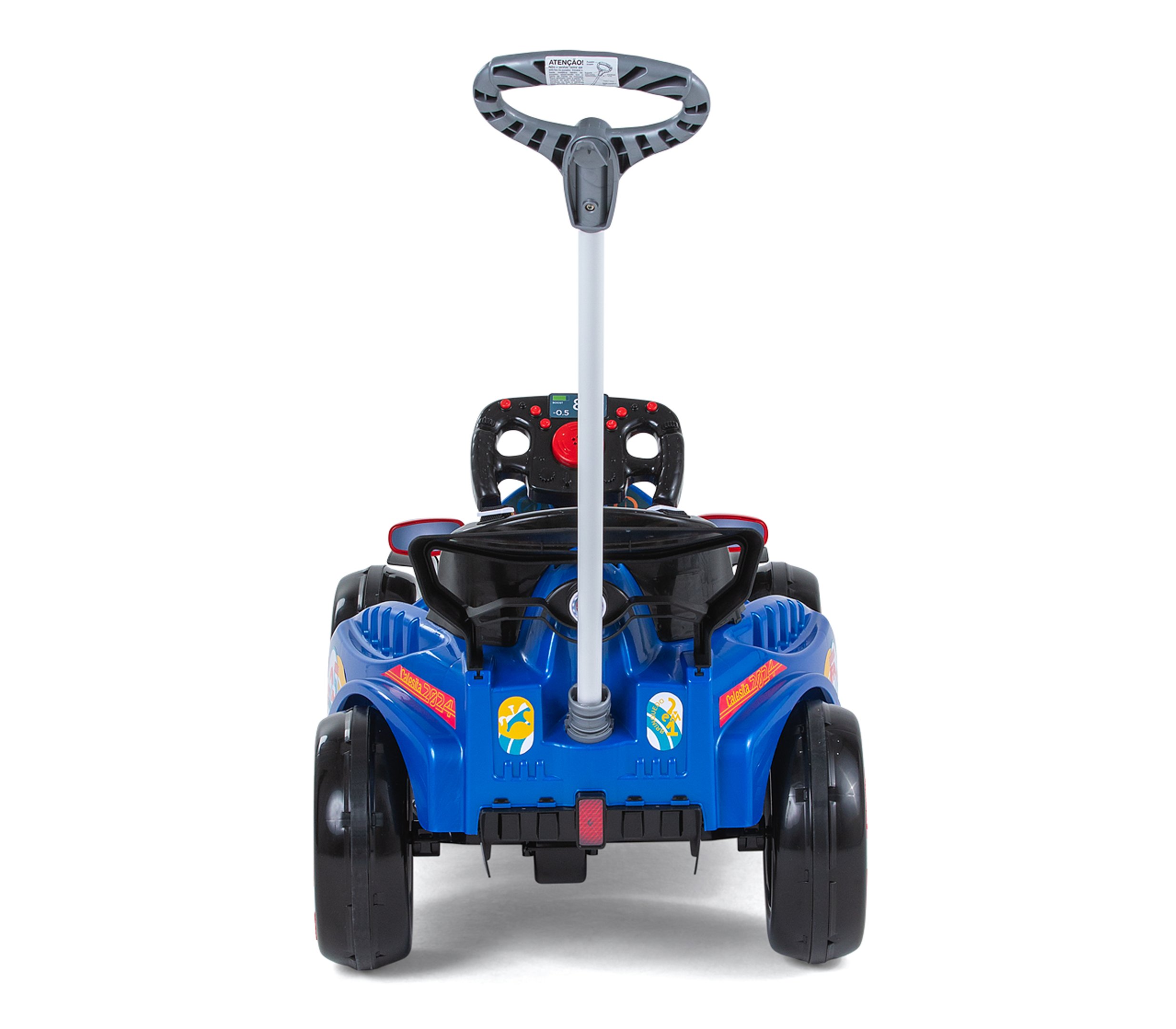 Carrinho de Passeio e Pedal Corrida Formula 1 F25 para Criança Brinquedo Infantil Andador Cor Azul - 8