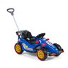 Carrinho de Passeio e Pedal Corrida Formula 1 F25 para Criança Brinquedo Infantil Andador Cor Azul - 3