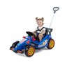 Carrinho de Passeio e Pedal Corrida Formula 1 F25 para Criança Brinquedo Infantil Andador Cor Azul - 2