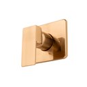 Ver imagem 3 de Acabamento para Registro Monocomando Base Padrão Deca 4493 Quadrado Alavanca Dourado Escovado Metal