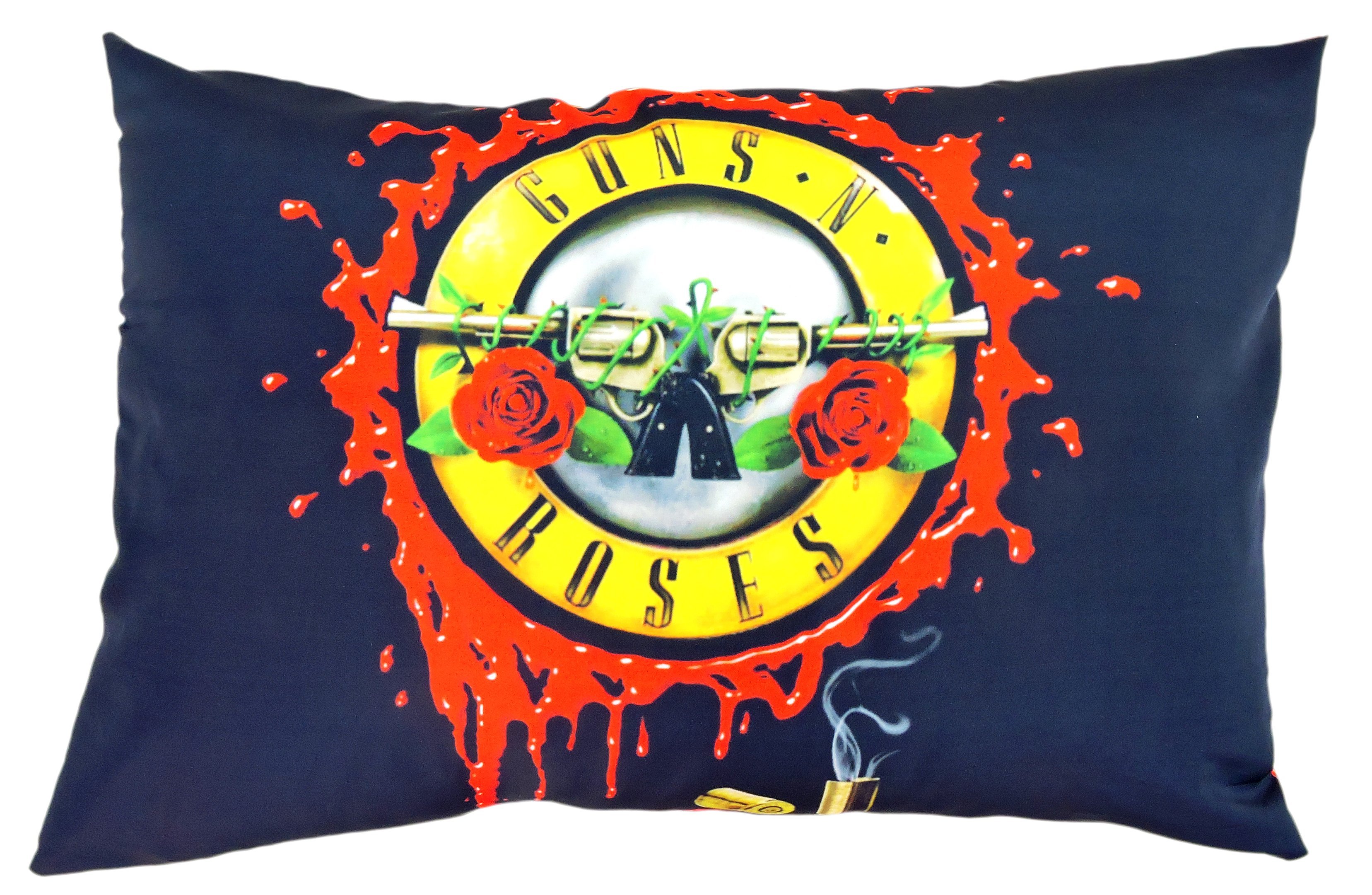 Jogo De Lençol Decorativo E Fronha Solteiro Guns N' Roses, Kit 2 pçs - 4