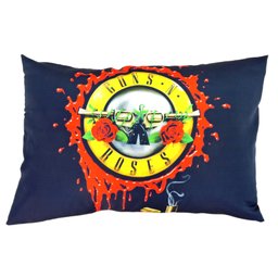 Jogo De Lençol Decorativo E Fronha Solteiro Guns N' Roses, Kit 2 pçs - 4