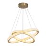 Lustre Pendente Skylight Saturno Dourado 3056 Led Bivolt Dourado - 3