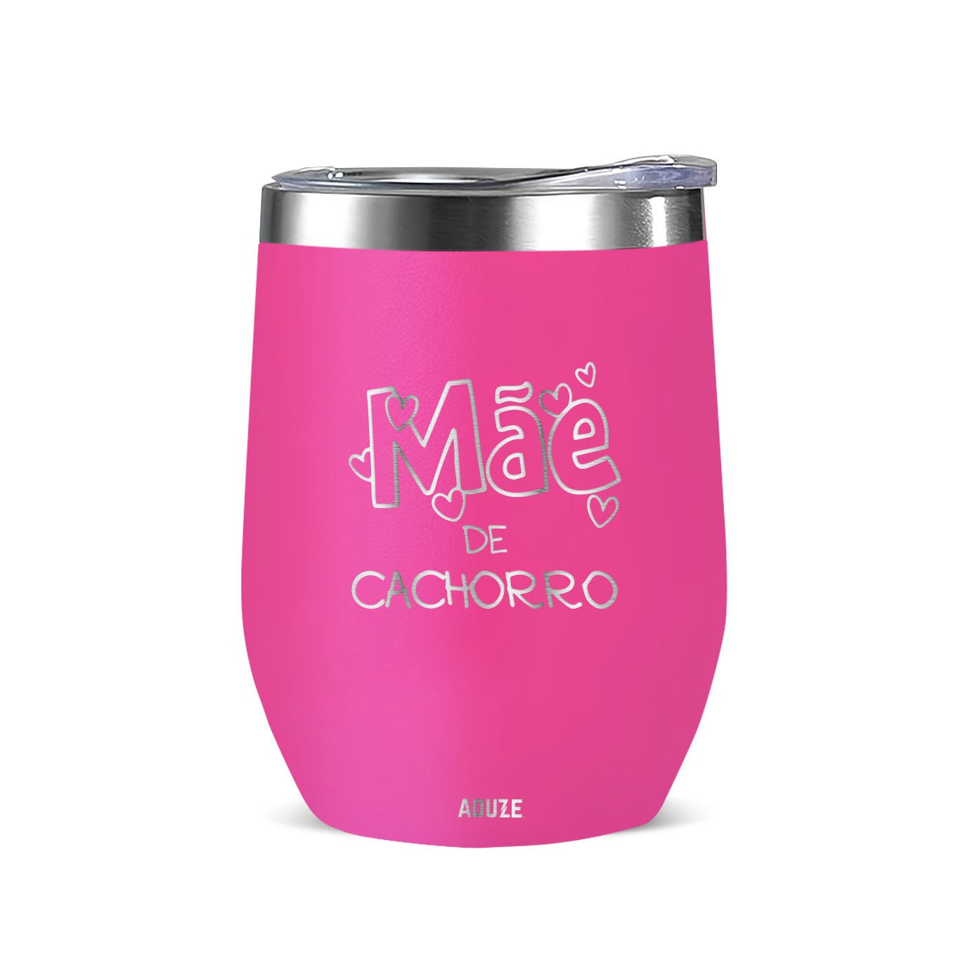 Copo Térmico Aduze Cuia Classic Mãe de Cachorro 300ml - Pink