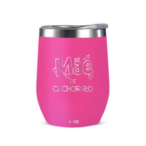Copo Térmico Aduze Cuia Classic Mãe de Cachorro 300ml - Pink
