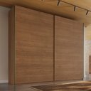 Ver imagem 5 de Guarda Roupa Hanover 02 Portas Flutuantes 100 MDF - Mademarcs