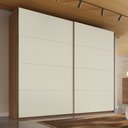 Ver imagem 1 de Guarda Roupa Hanover 02 Portas Flutuantes 100 MDF - Mademarcs